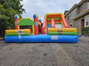 Castle with Slide Bouncer